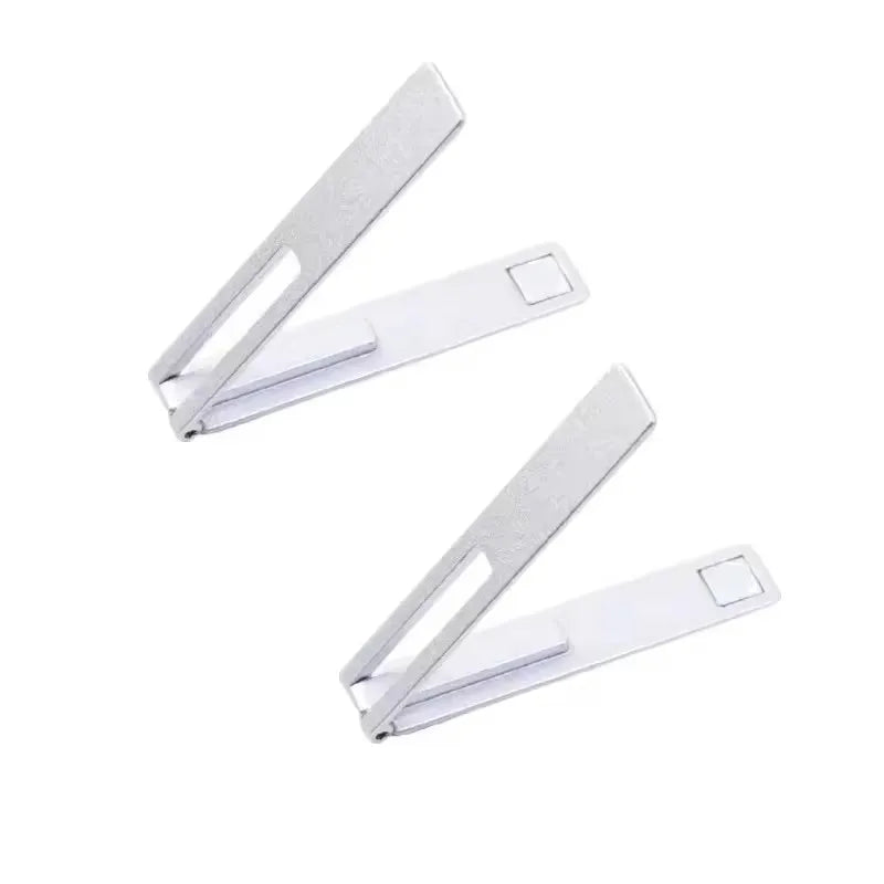 Magnetic Ultra Thin Foldable Mobile Phone Holder Bracket Metal Alloy Desktop Cell Phone Stands Universal Phone Support Kickstand NNOS
