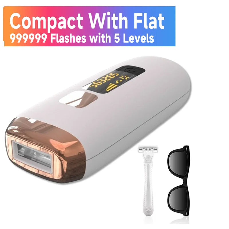 IPL Laser Hair Removal Device – Permanent Hair Removal At Home | Painless & Effective HomeWell Beauty