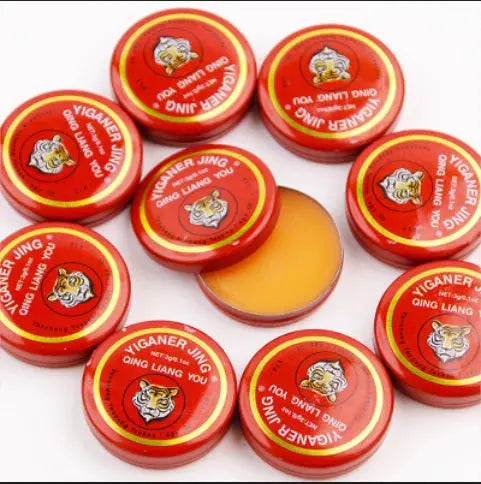 5/10/30pcs Yiganerjing Qingliangyou Tiger Essential Balm Oil 3g NNOS