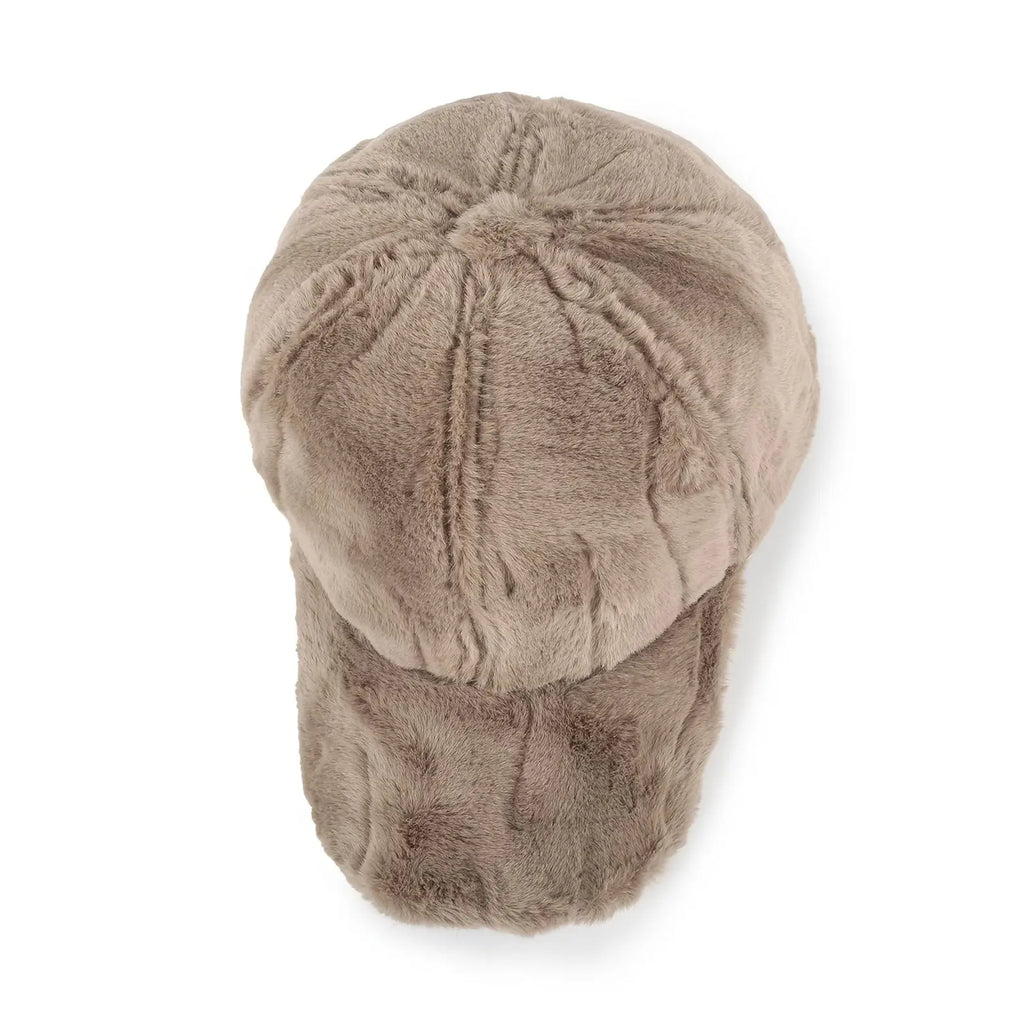 Winter Warm Faux Wool Velvet Hat – Adjustable Cozy Beanie for Outdoor & Xmas NNOS