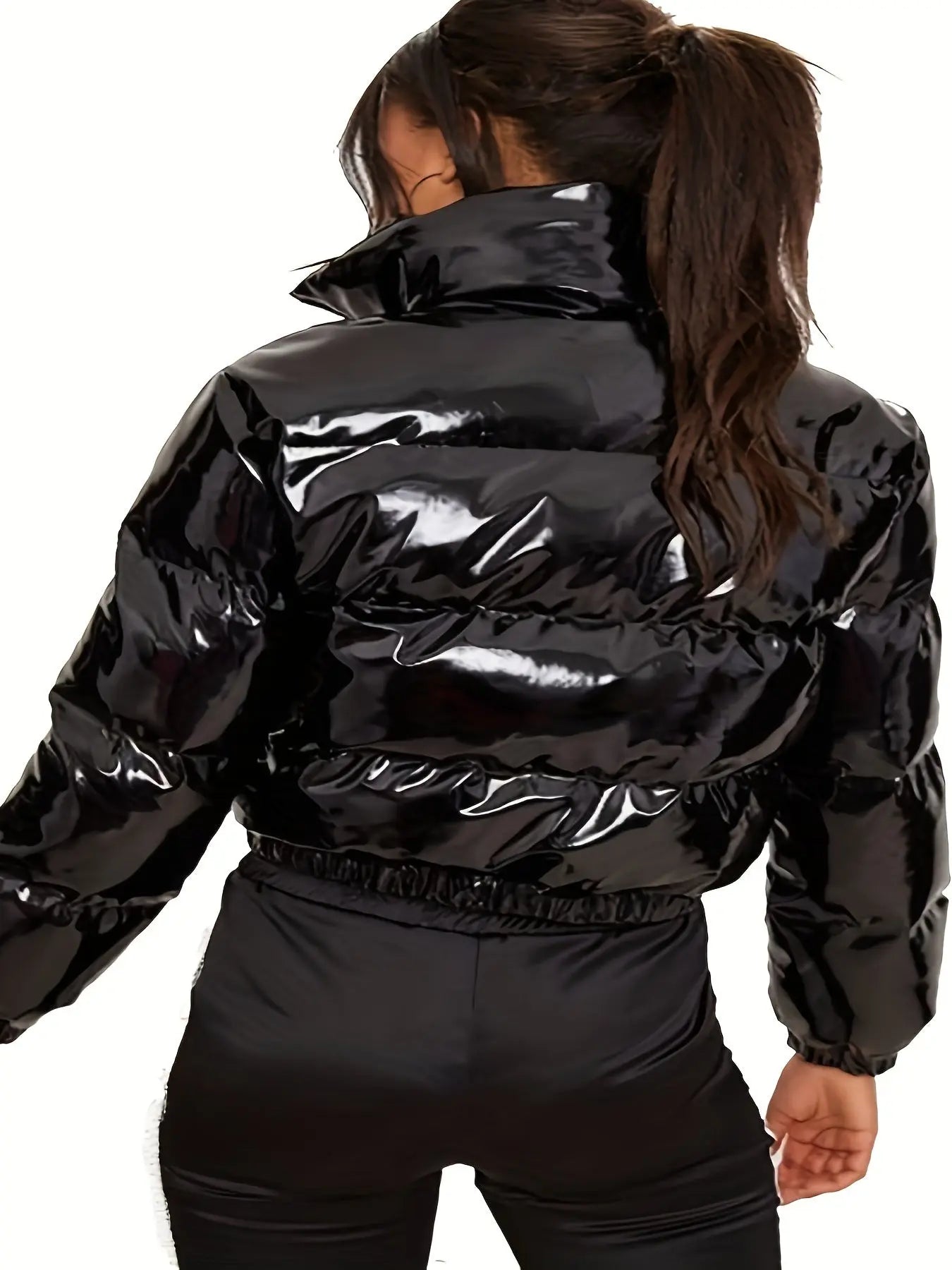 COUTUDI Y2K Bright Puffer Jacket – Women’s Short Coat Korean Streetwear Style NNOS