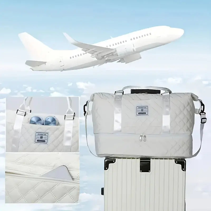 4-in-1 Travel Tote Bag Set – Stylish Large-Capacity Gym, Vacation & Daily Use NNOS