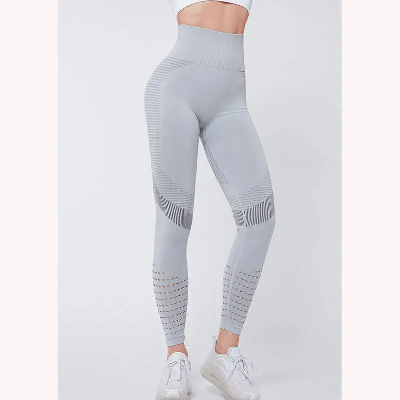 High-Waisted Peach Butt-Lifting Tight Stretch Pants NNOS