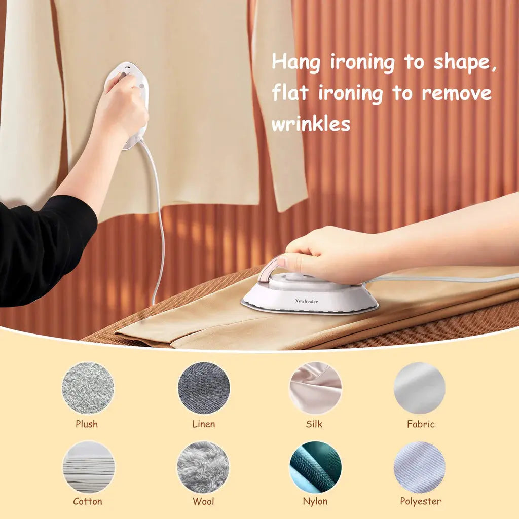 Portable Mini Travel Iron: Fast Heating Electric Iron NNOS