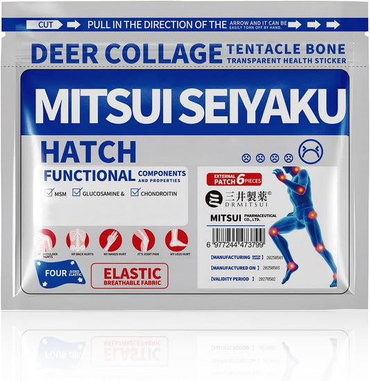 DRMITSUI 12 Heat Patches – Natural Pain Relief for Back