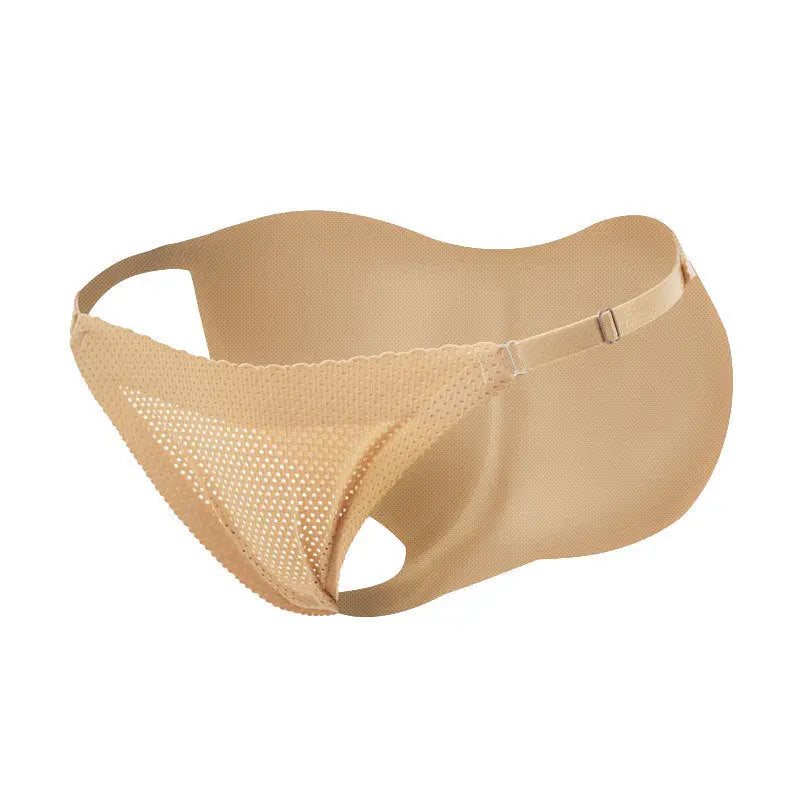 One-piece Butt-lift Underwear Mesh Breathable Hip Sexy Briefs NNOS