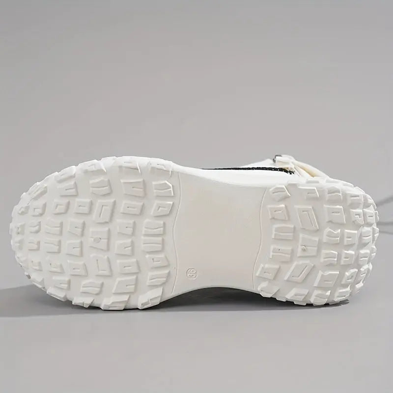 Stylish, Women's Fashion High-Top Sneakers, Casual Non-Slip Wear-Resistant Comfortable Shoes NNOS