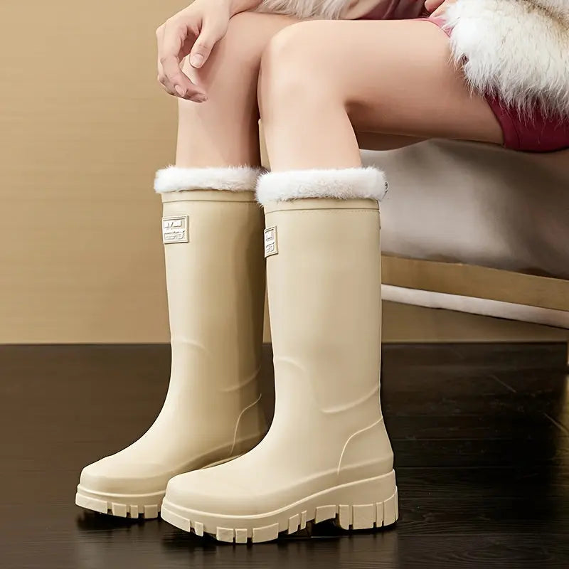 Women’s Thermal Winter Snow Boots – Non-Slip, Plush Lined, Warm Outdoor Shoes NNOS