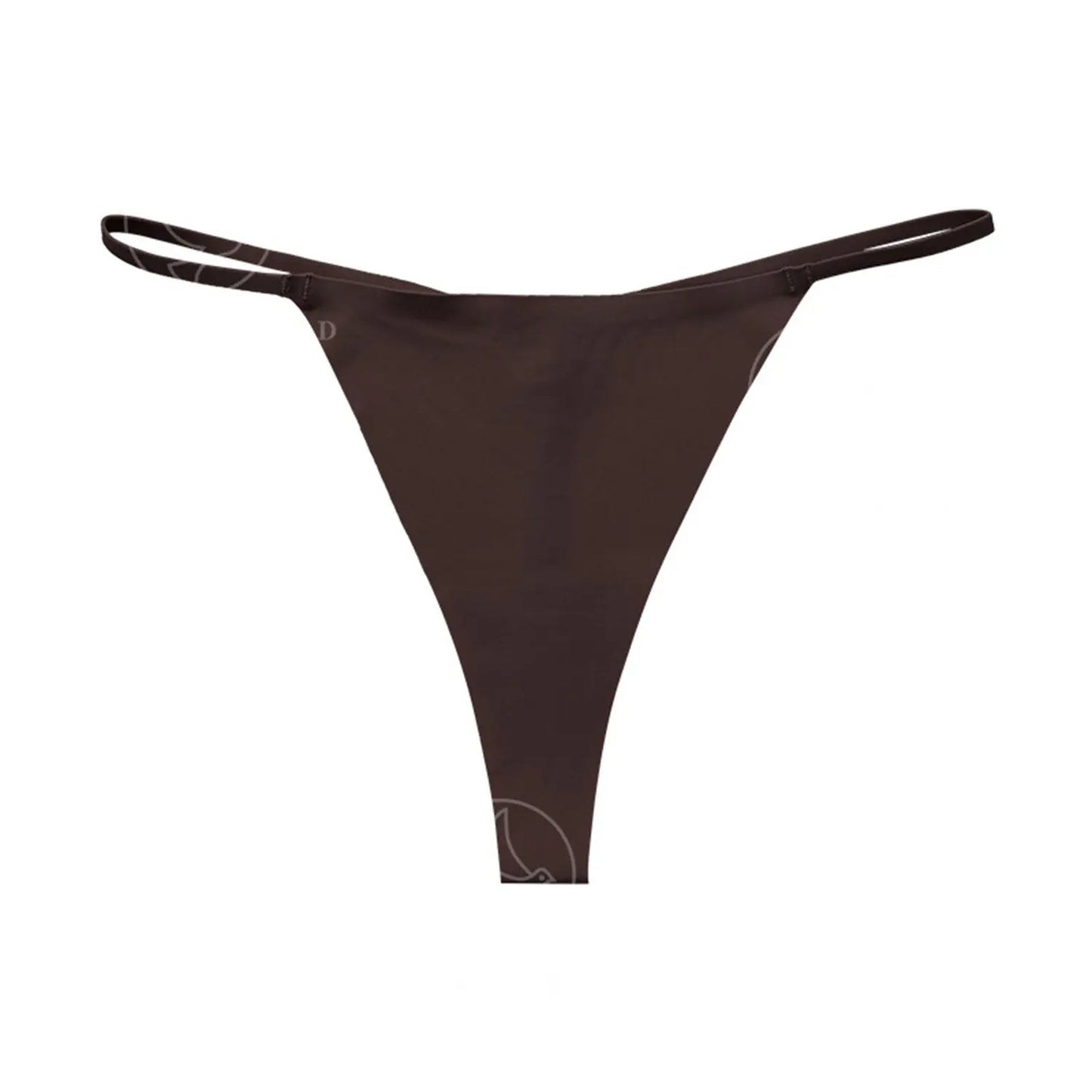 Seamless Thin Belt Buckle T-shaped Panties T-string For Women Underwear NNOS