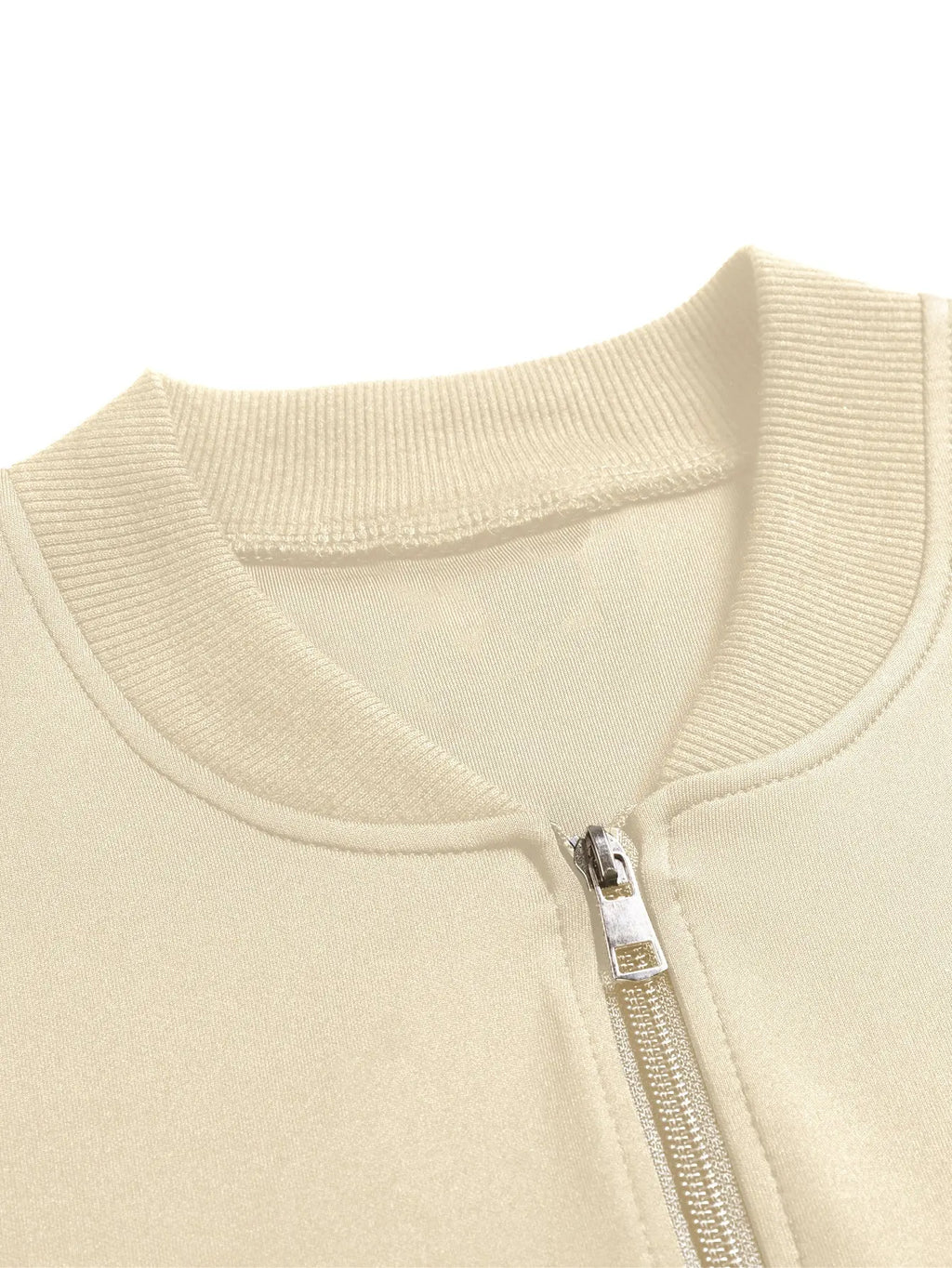 Women’s Crown Print Baseball Jacket – Lightweight Zip-Up Casual Streetwear NNOS