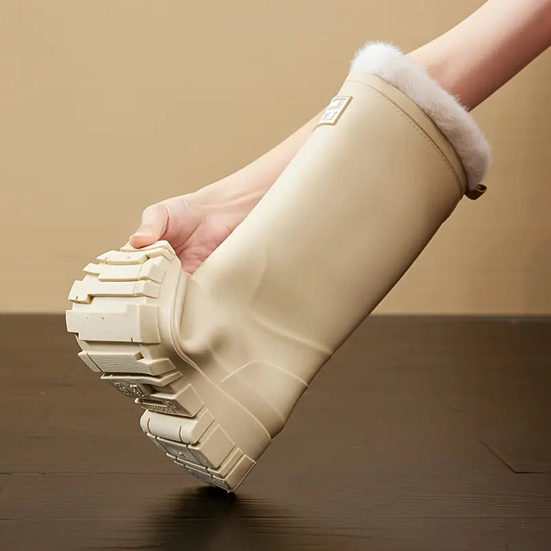 Women’s Thermal Winter Snow Boots – Non-Slip, Plush Lined, Warm Outdoor Shoes NNOS