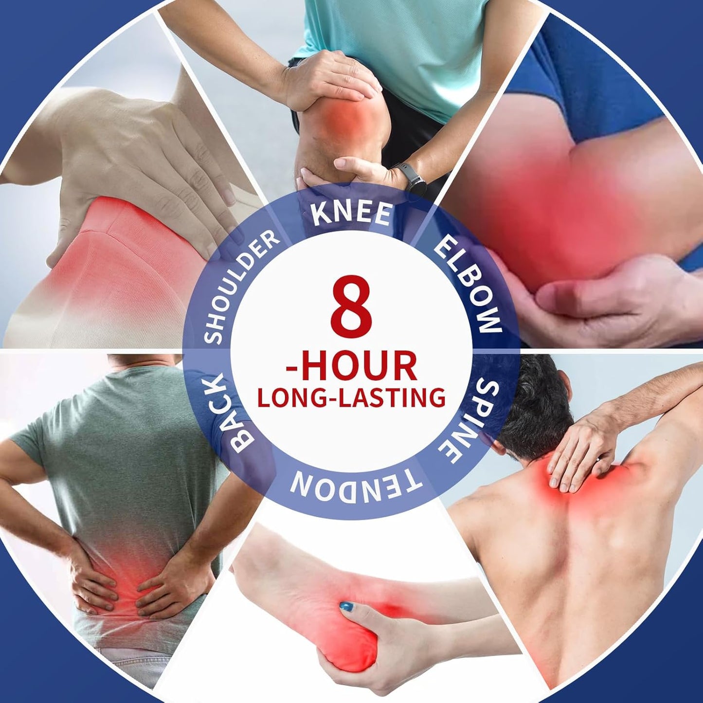DRMITSUI 12 Heat Patches – Natural Pain Relief for Back