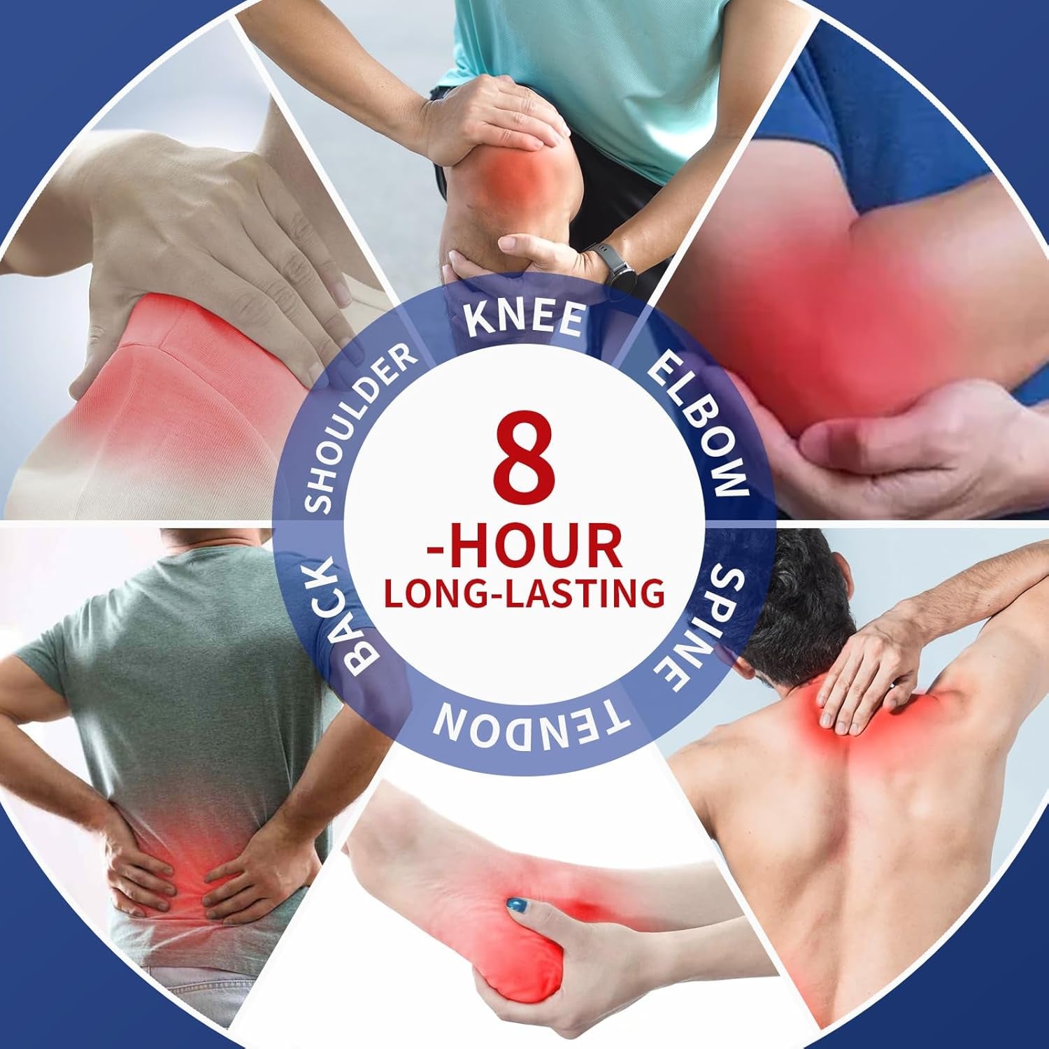 DRMITSUI 12 Heat Patches – Natural Pain Relief for Back