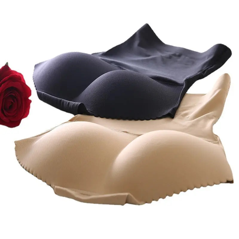 Breathable Mat Fake Butt Belly Shaping Hip Lifting Hip Lifting Butt Lift Underwear High Waist Fake PP Seamless Bodybuidling Briefs For Women product image