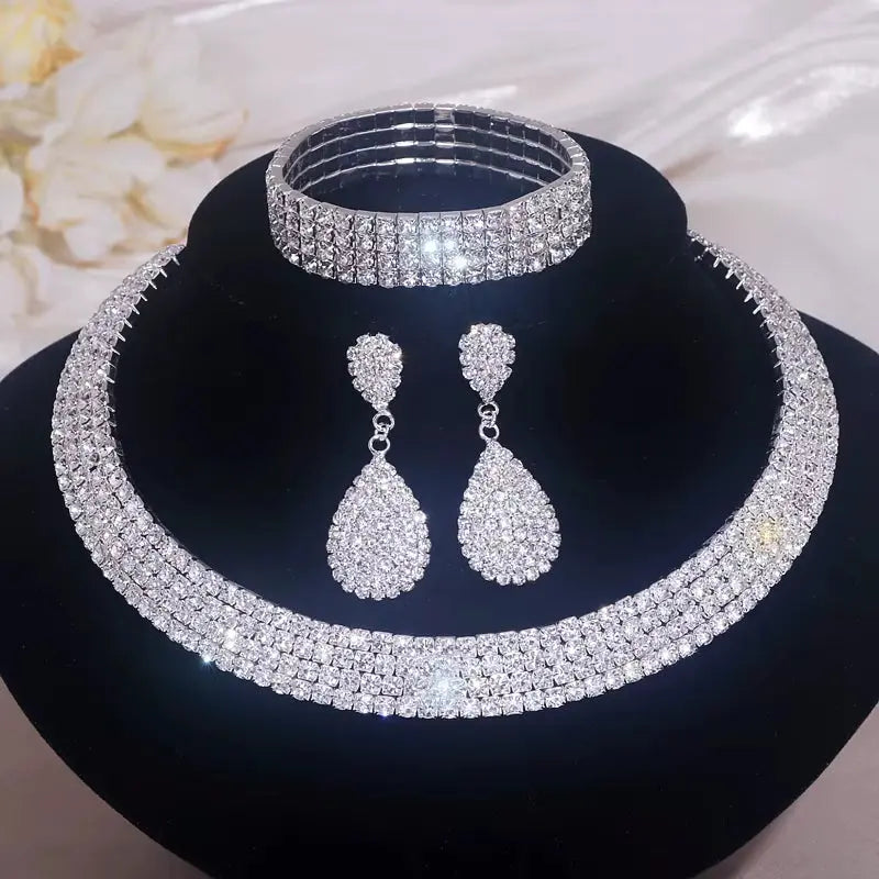 Sparkly Bling Bling Set for Fancy Ladies: Because Who Needs a Prince When You've Got Rhinestones? product image