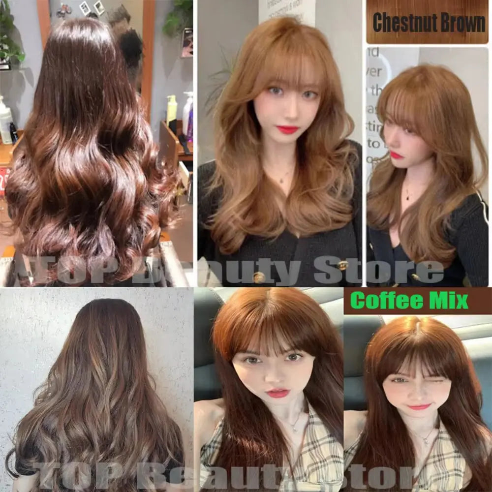 Natural Herbal Hair Dye Shampoo - Rapid 5-Minute Color Transformation, Gentle Formula for Gray Hair Restoration, Ideal for All Genders