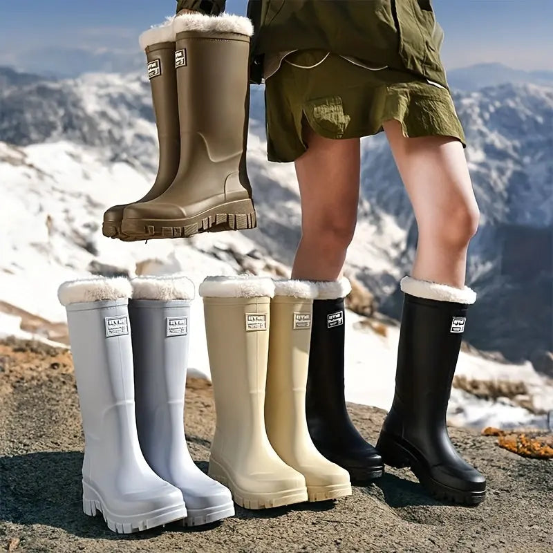 Women’s Thermal Winter Snow Boots – Non-Slip, Plush Lined, Warm Outdoor Shoes NNOS