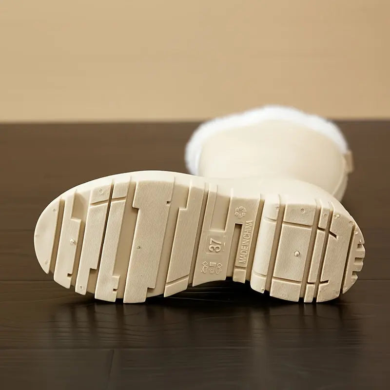 Women’s Thermal Winter Snow Boots – Non-Slip, Plush Lined, Warm Outdoor Shoes NNOS