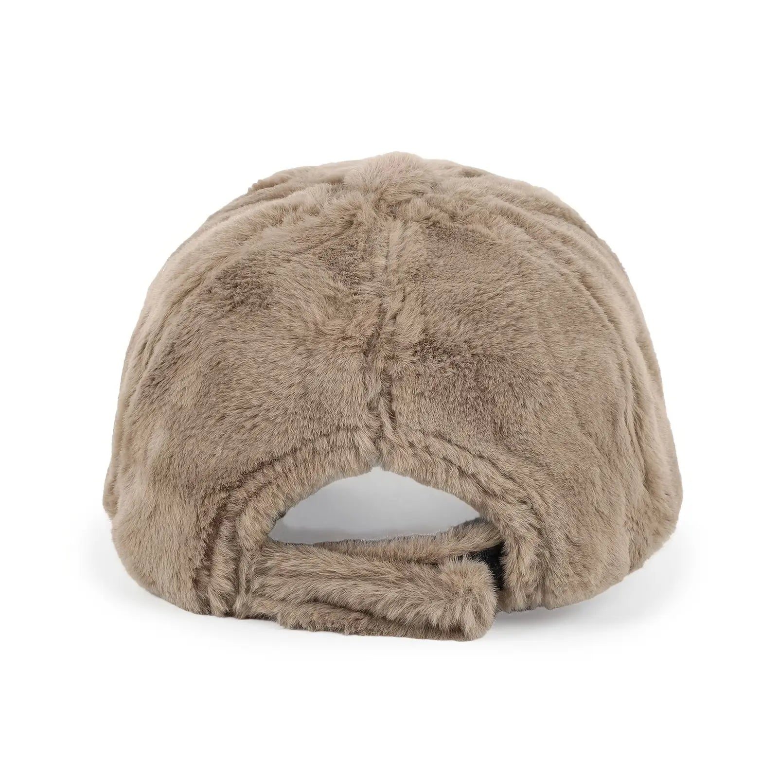 Winter Warm Faux Wool Velvet Hat – Adjustable Cozy Beanie for Outdoor & Xmas NNOS