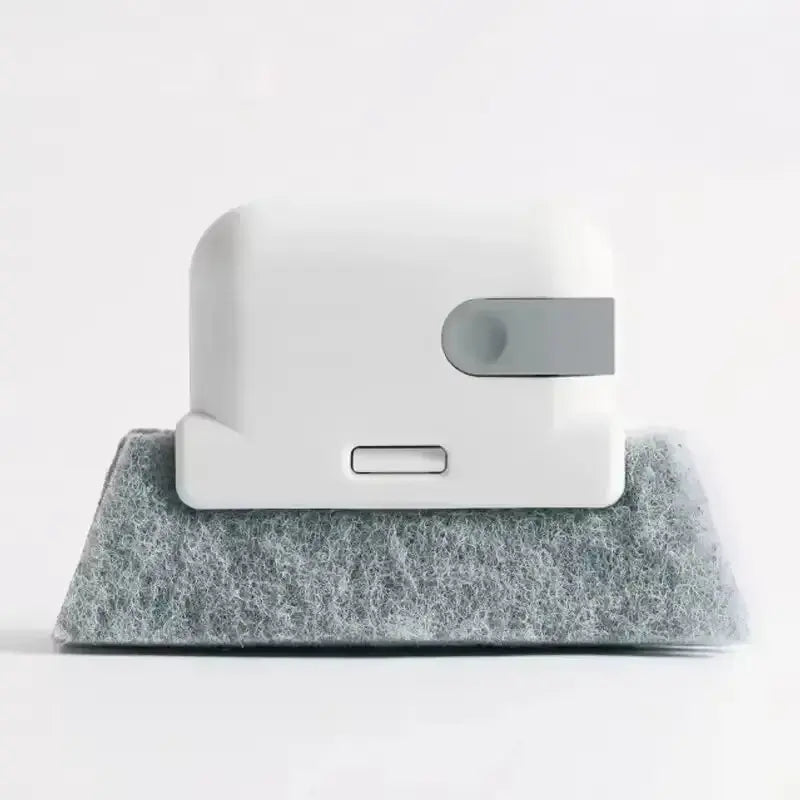 2-in-1 Window Cleaning Brush for Frames and Sliding Door Tracks - Removable Crevice Cleaning Tool product image