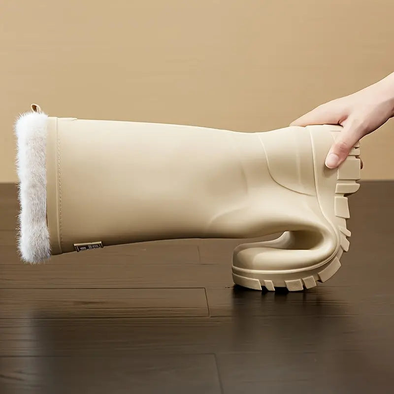 Women’s Thermal Winter Snow Boots – Non-Slip, Plush Lined, Warm Outdoor Shoes NNOS