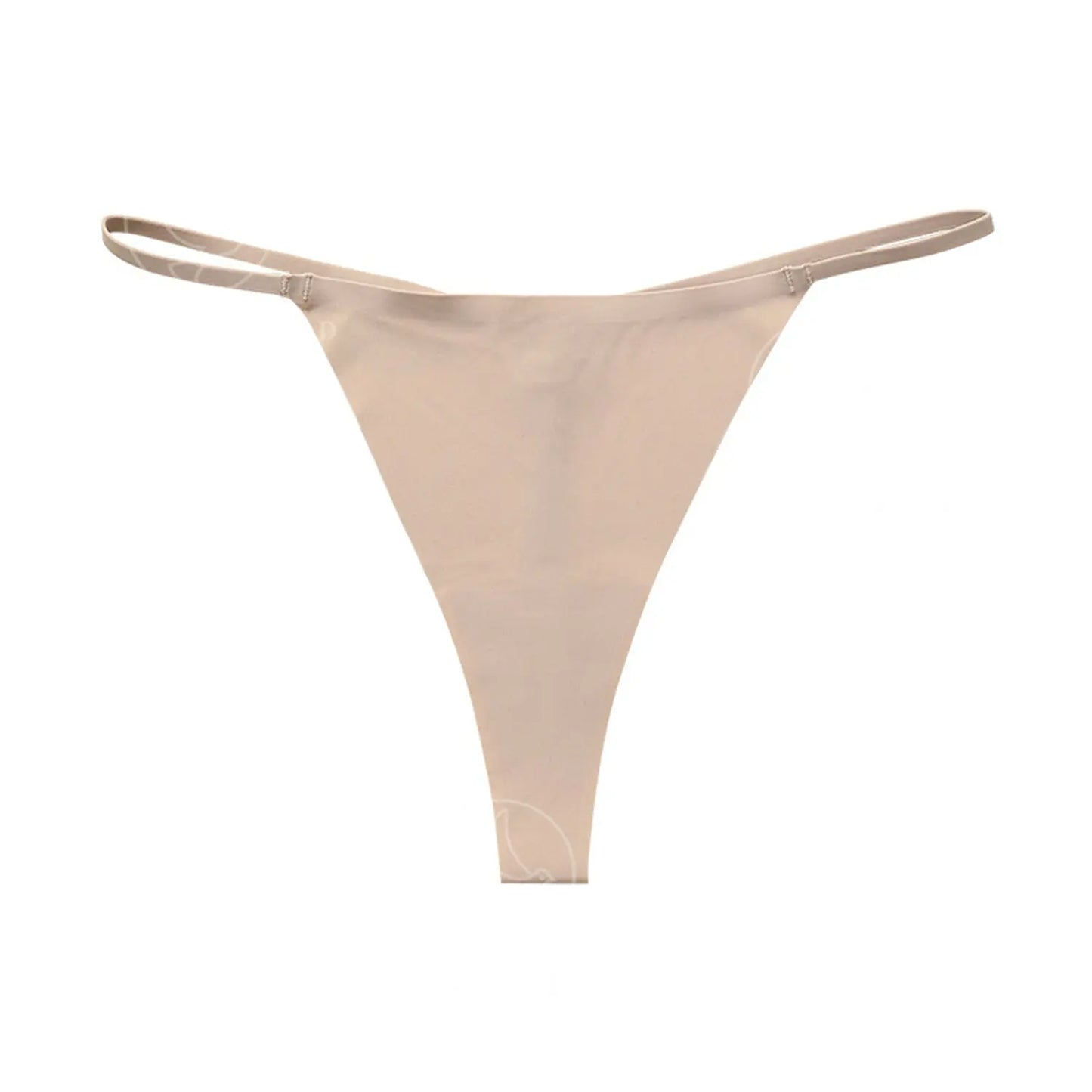Seamless Thin Belt Buckle T-shaped Panties T-string For Women Underwear NNOS