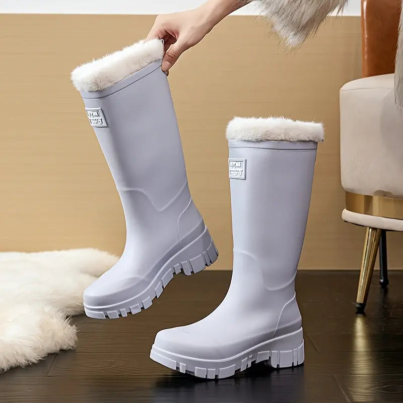 Women’s Thermal Winter Snow Boots – Non-Slip, Plush Lined, Warm Outdoor Shoes NNOS