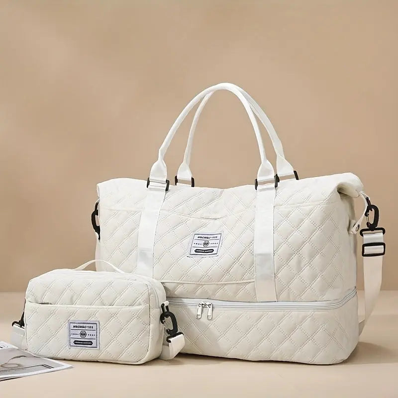 4-in-1 Travel Tote Bag Set – Stylish Large-Capacity Gym, Vacation & Daily Use NNOS