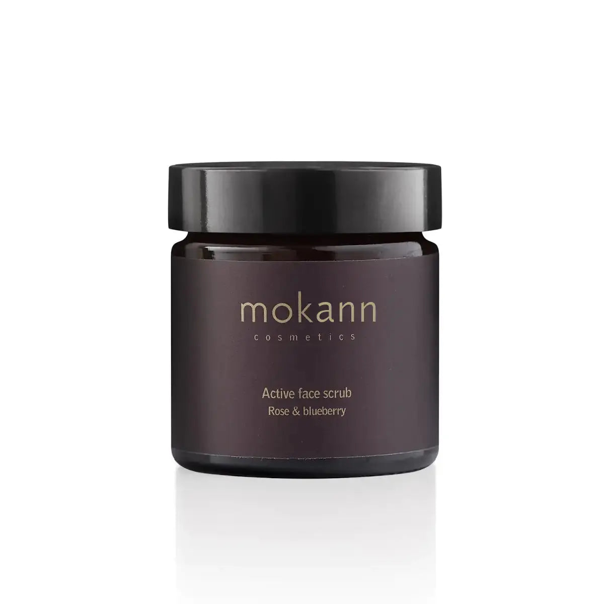 Active Face Scrub Rose & Blueberry. Enzymatic and Mineral Exfoliation with Wild Rose Oil to Promote Collagen and Elastin Formation. Contributes with Sebum Regulation. NNOS