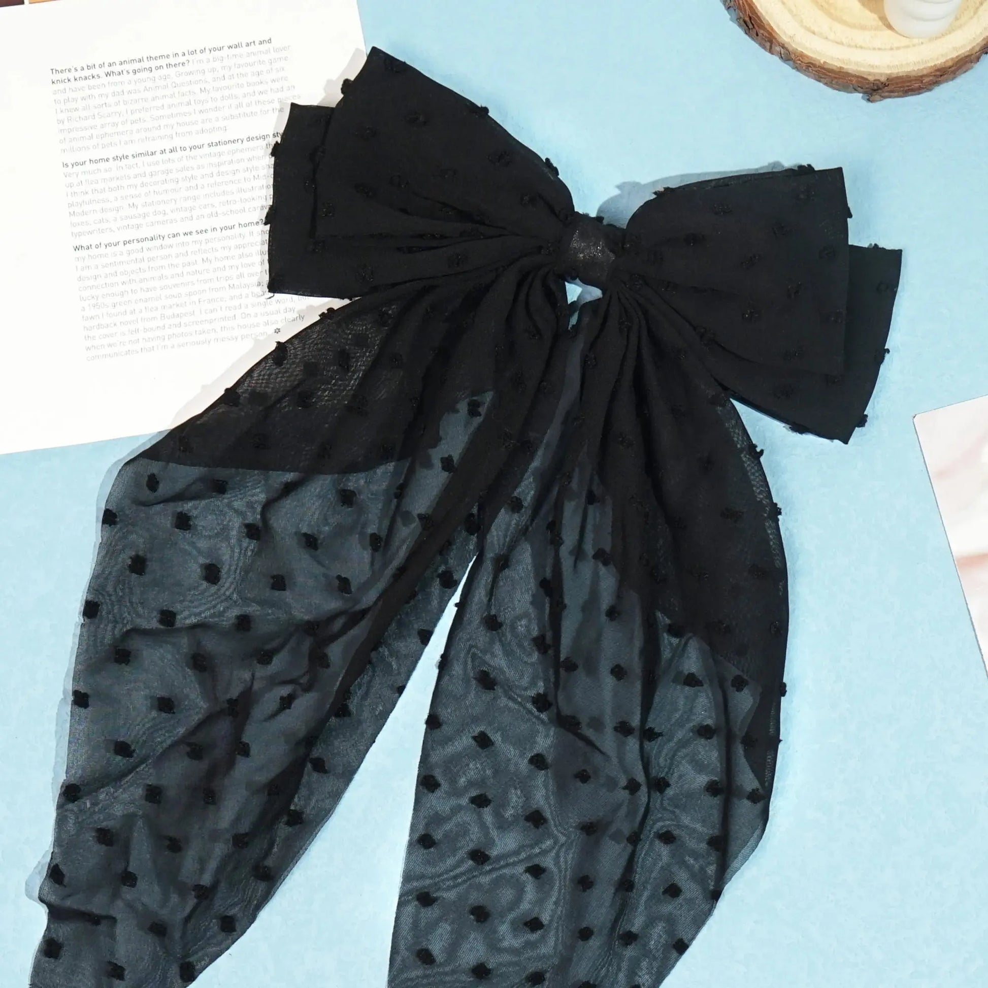 Elevate Your Look with Our Gorgeous Satin Bow Hair Clip - Perfect for Chic Ponytails! 🌟💖 #HairGoals #Fashionista