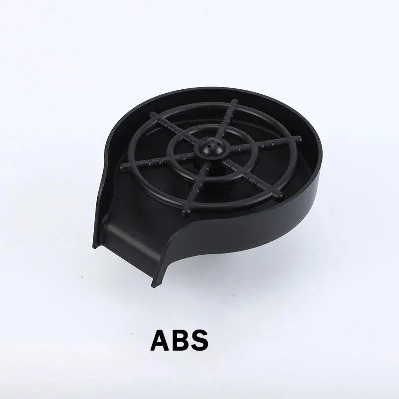 Household High Pressure Cup Washer Coffee Bar ABS Automatic Flushing Push Cup Washer Kitchen Coffee Accessories NNOS