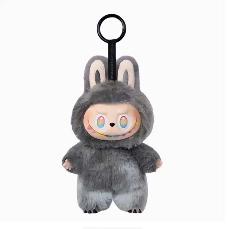 Anime Figure Kawaii For Labubu Blind Box Have A Seat Series PVC Pendant Doll Model Toy Monster Keychain Kids Birthday Gifts NNOS