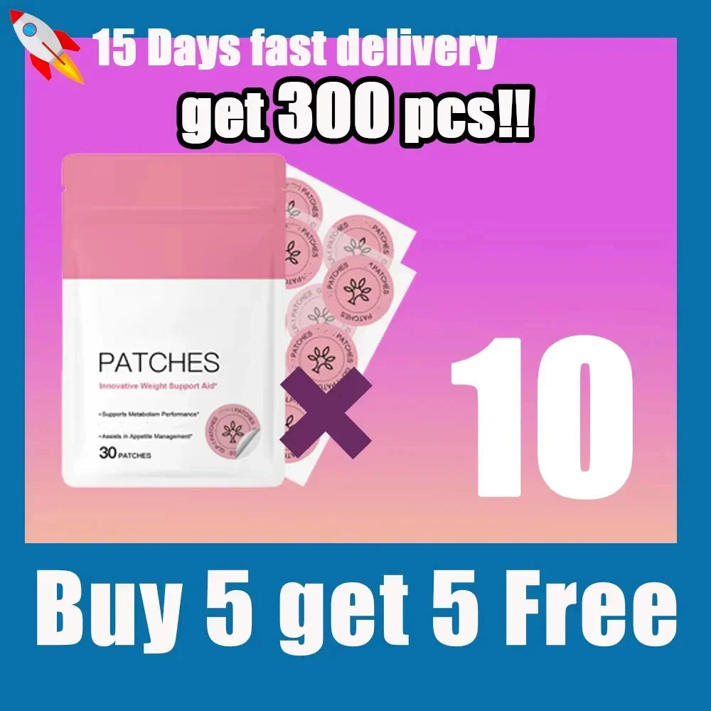 Body Patch, 30 Patches for Appetite Control & Metabolism Support, Plant - based Formula NNOS
