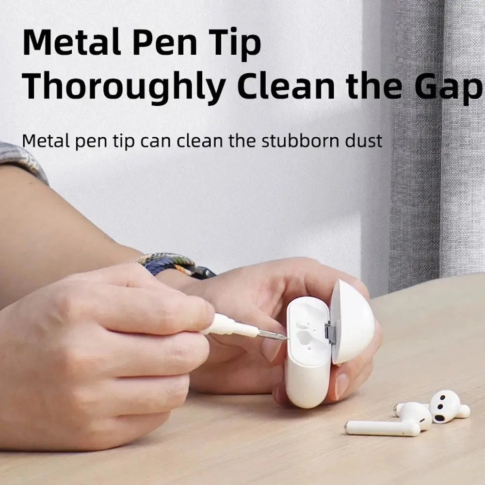Bluetooth Earphone Cleaning Tools for Airpods Pro 1 2 3 Earbuds Case Cleaning Pen Bursh Kits for Samsung Xiaomi Airdots Huawei NNOS