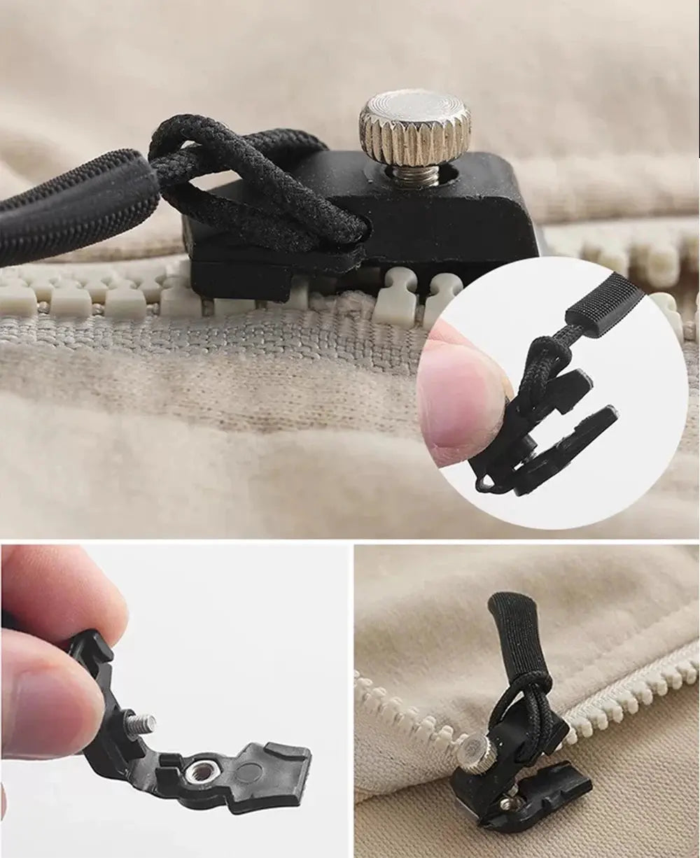 Fix Broken Zippers in Seconds! 🔧 Universal Zipper Repair Kit – No Sewing Needed! NNOS