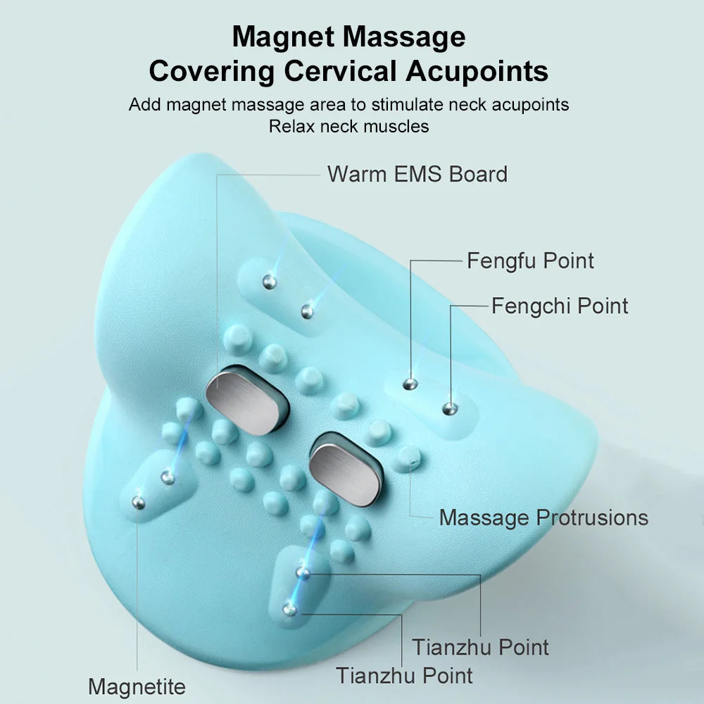 Electric Neck Stretcher | EMS Cervical Traction & Massage Device | NNOS NNOS