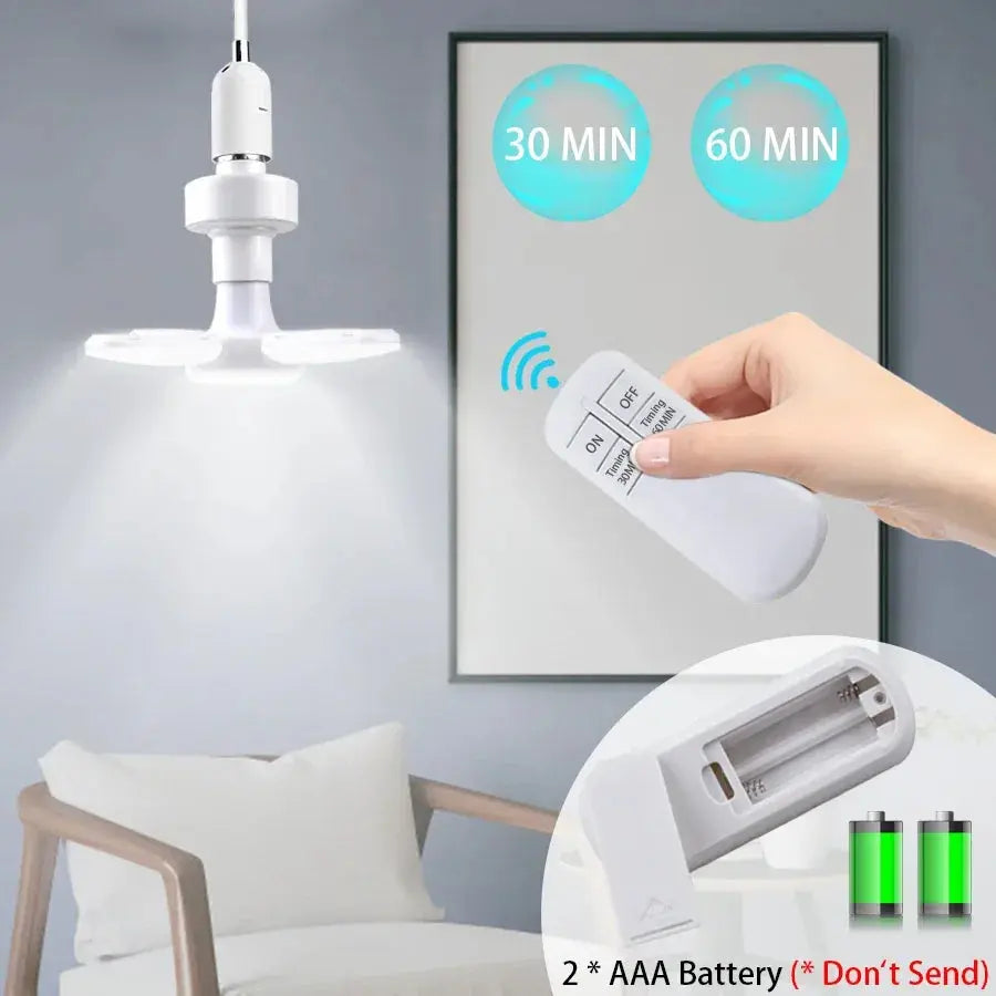 Brighten Any Room with the Foldable LED Bulb Light – Ultra Versatile and Energy-Efficient! NNOS