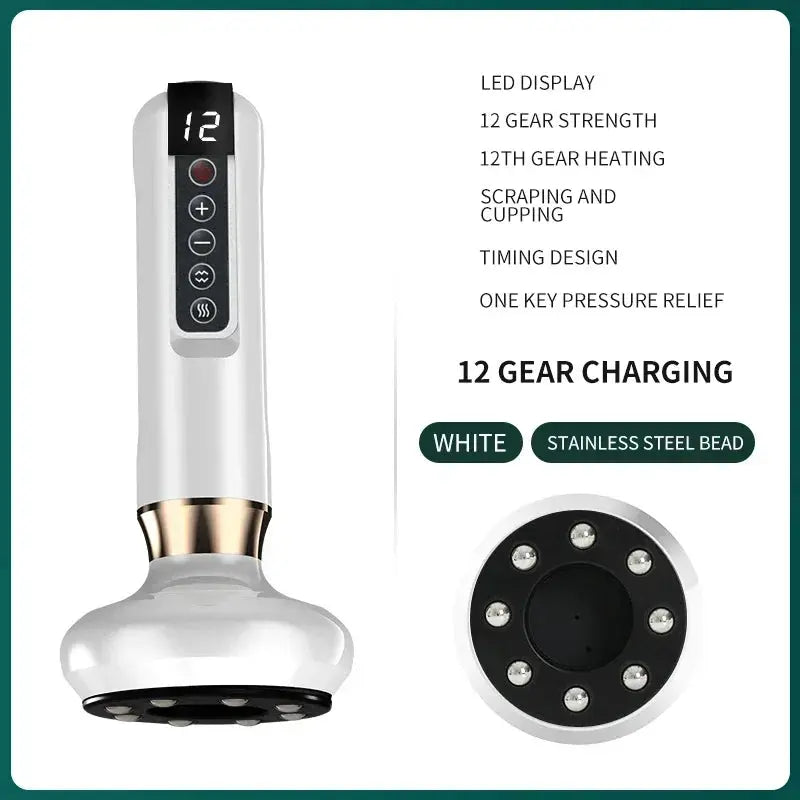 Tricolor Electric Massager: The Ultimate Solution for a Smoother, Healthier You! NNOS