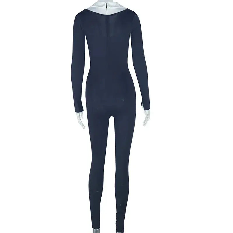 Puss Fitness Patchwork Jumpsuit NNOS