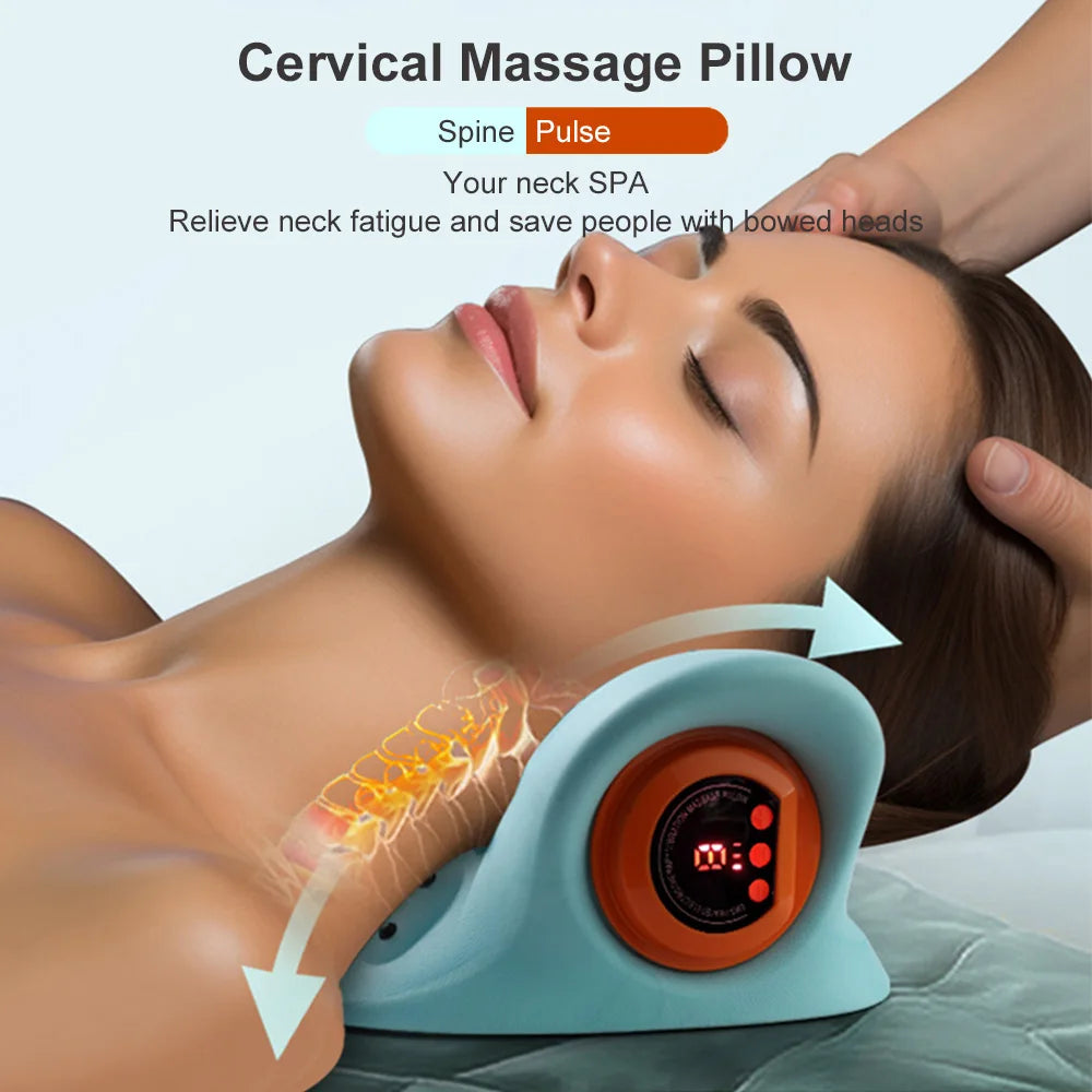 Electric Neck Stretcher | EMS Cervical Traction & Massage Device | NNOS NNOS