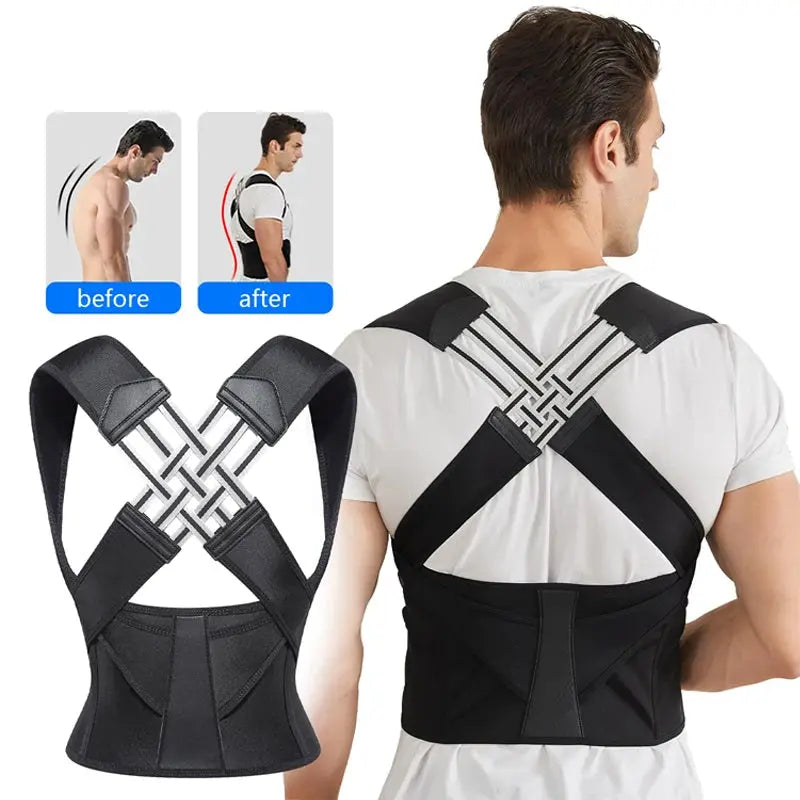 Unleash Your Confidence: The Breathable Back Posture Corrector for Women & Kids NNOS