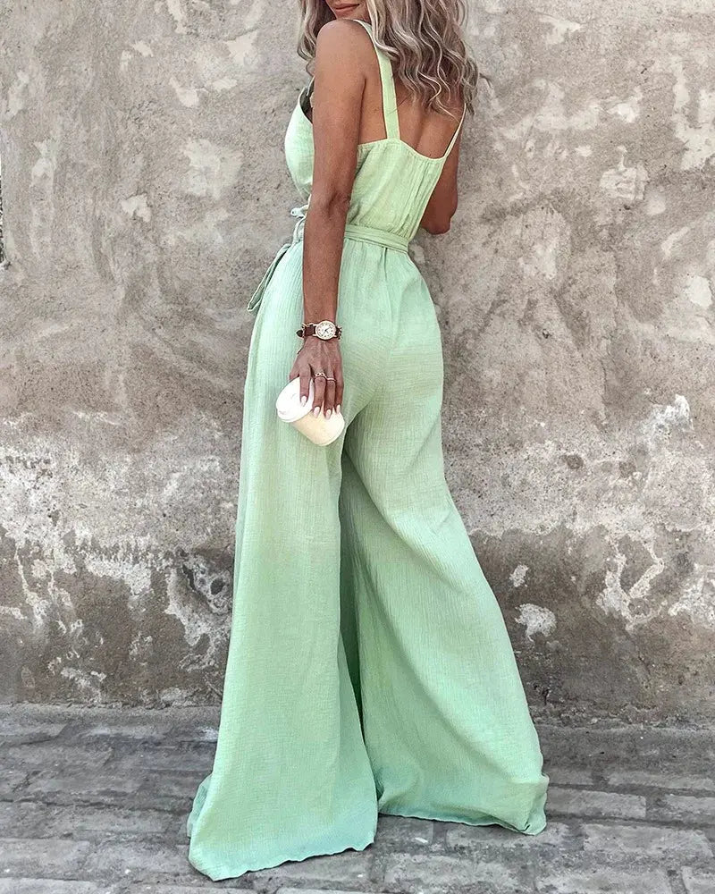 Solid Elegant 2025 Women’s Jumpsuit NNOS