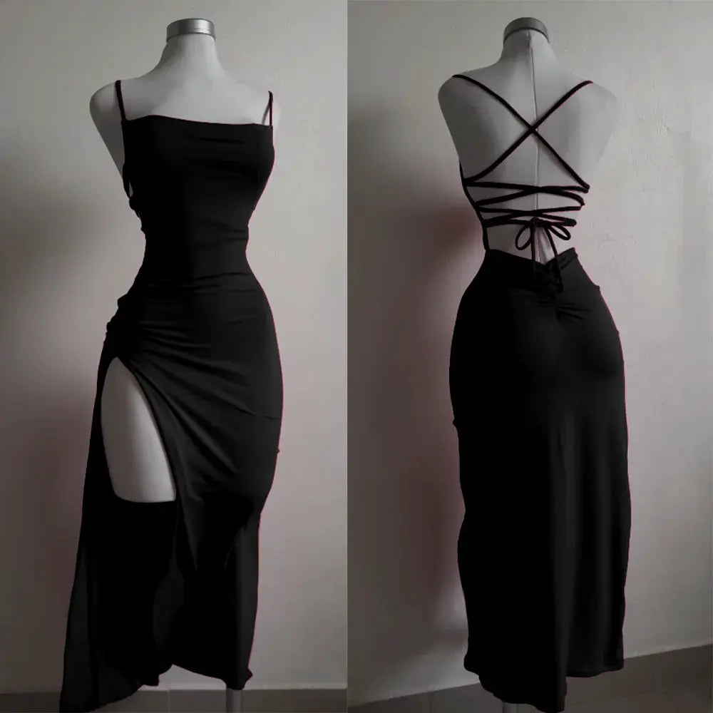 Summer Halter Bodycon Dress – Sexy Spice Girl Style Bag Hip Party Outfit NNOS