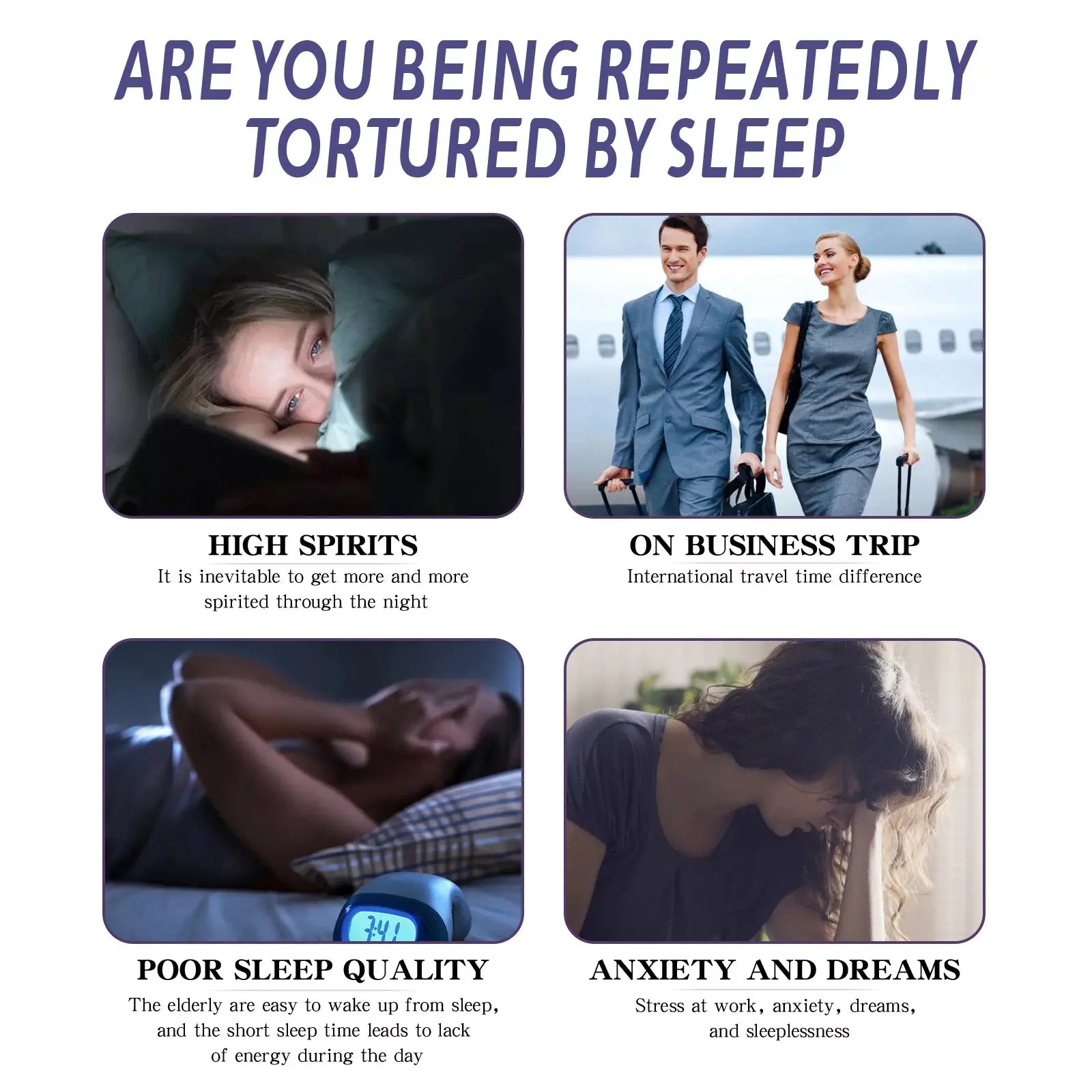 Lavender Sleep Patches – Natural Aid to Relieve Stress, Anxiety & Insomnia NNOS