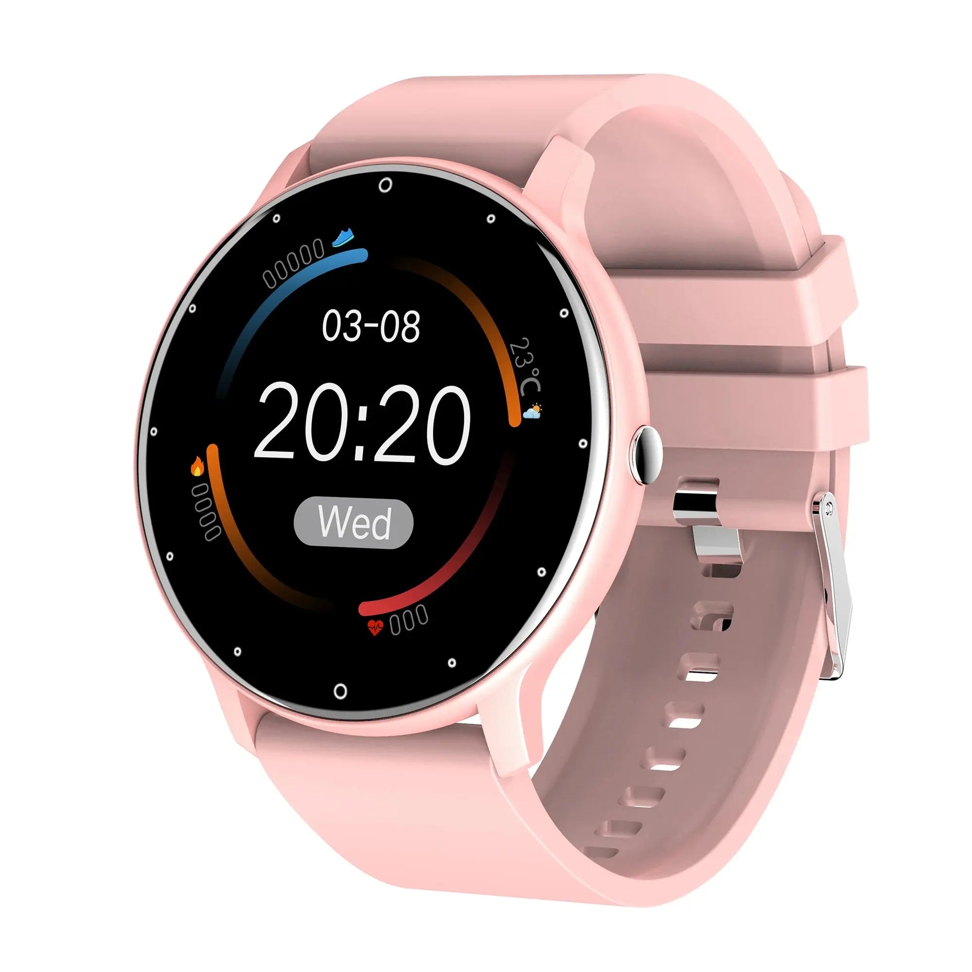 Fashion Smart Watch Full Touch Screen Sports Fitness Tracker IP68 Waterproof Bluetooth Smartwatch for Men Women NNOS