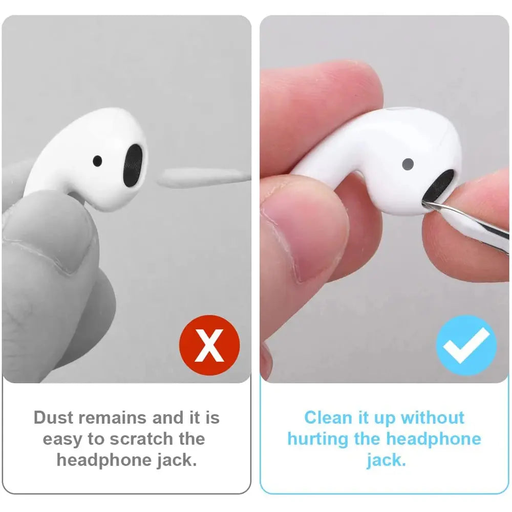 Bluetooth Earphone Cleaning Tools for Airpods Pro 1 2 3 Earbuds Case Cleaning Pen Bursh Kits for Samsung Xiaomi Airdots Huawei NNOS
