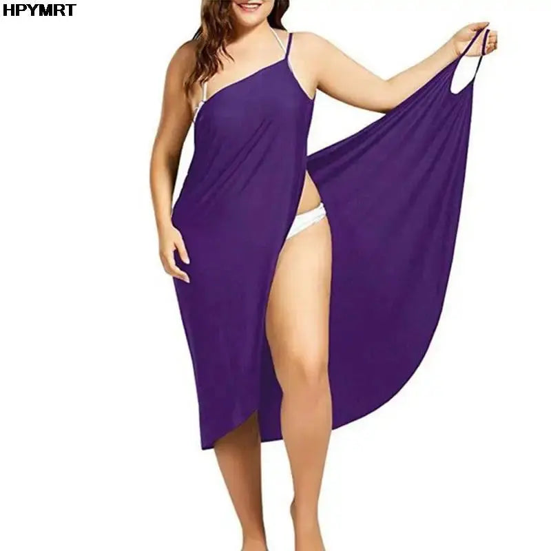 Robe Femme Dress For Women Sling Beach Dresses Sarong Cover Up Warp Pareo Backless Cross Swimwear Female Y2K Vestido De Mujer NNOS