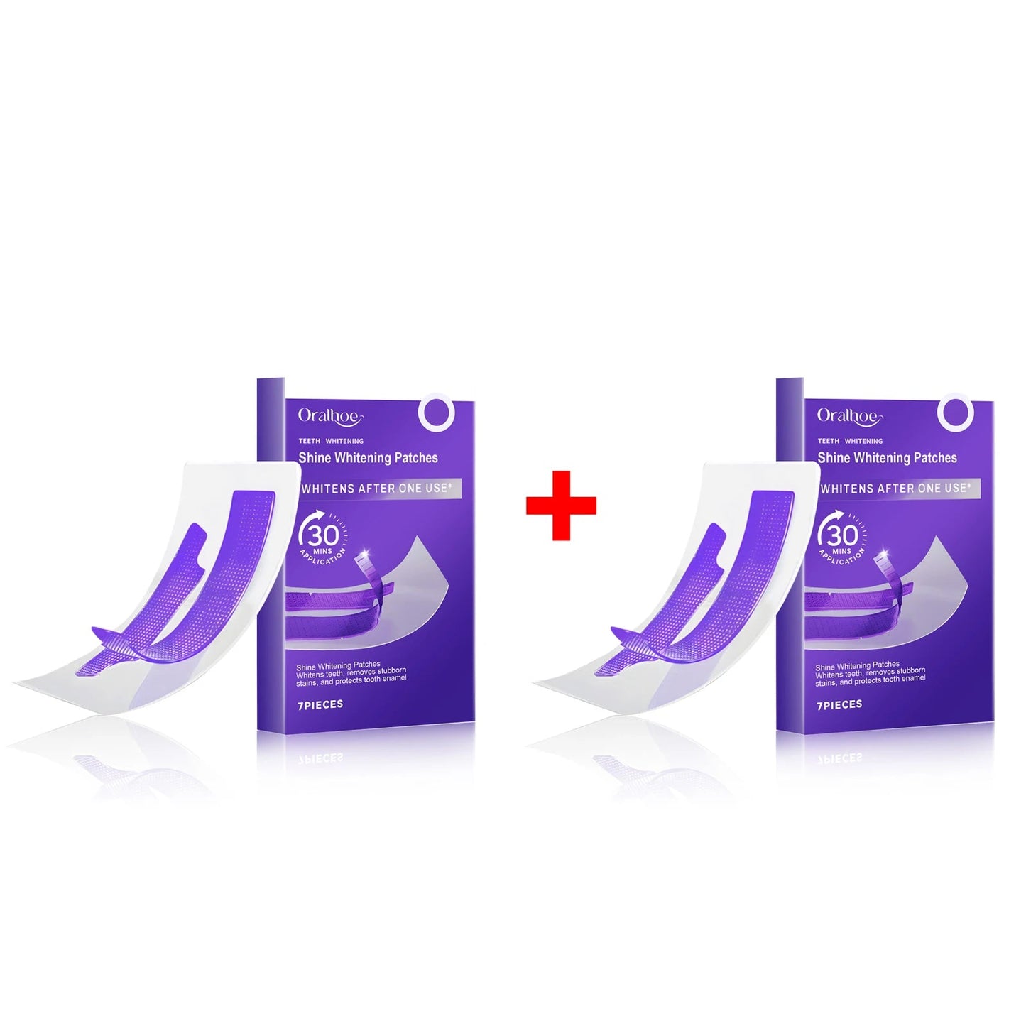 Purple Teeth Whitening Strips Brighten Tooth Remove Plaque Stain Cleaning Oral Hygiene Reduce Sensitivity Bleaching Dental Tools NNOS