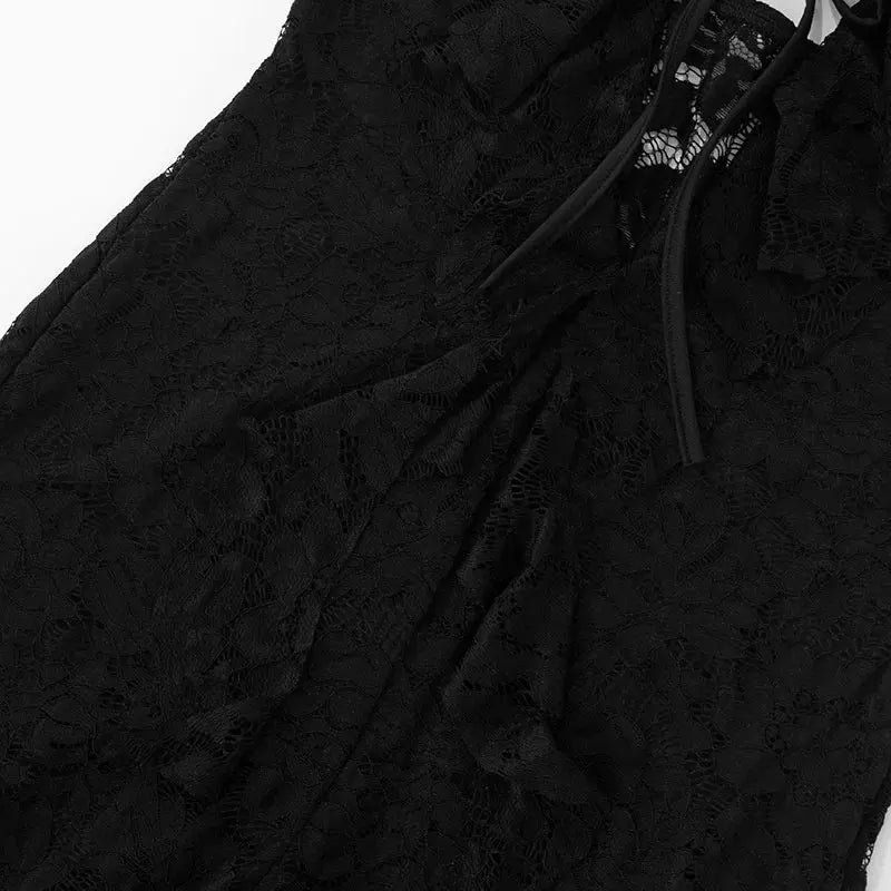 Blifanbo Lace Ruffled Jumpsuit NNOS