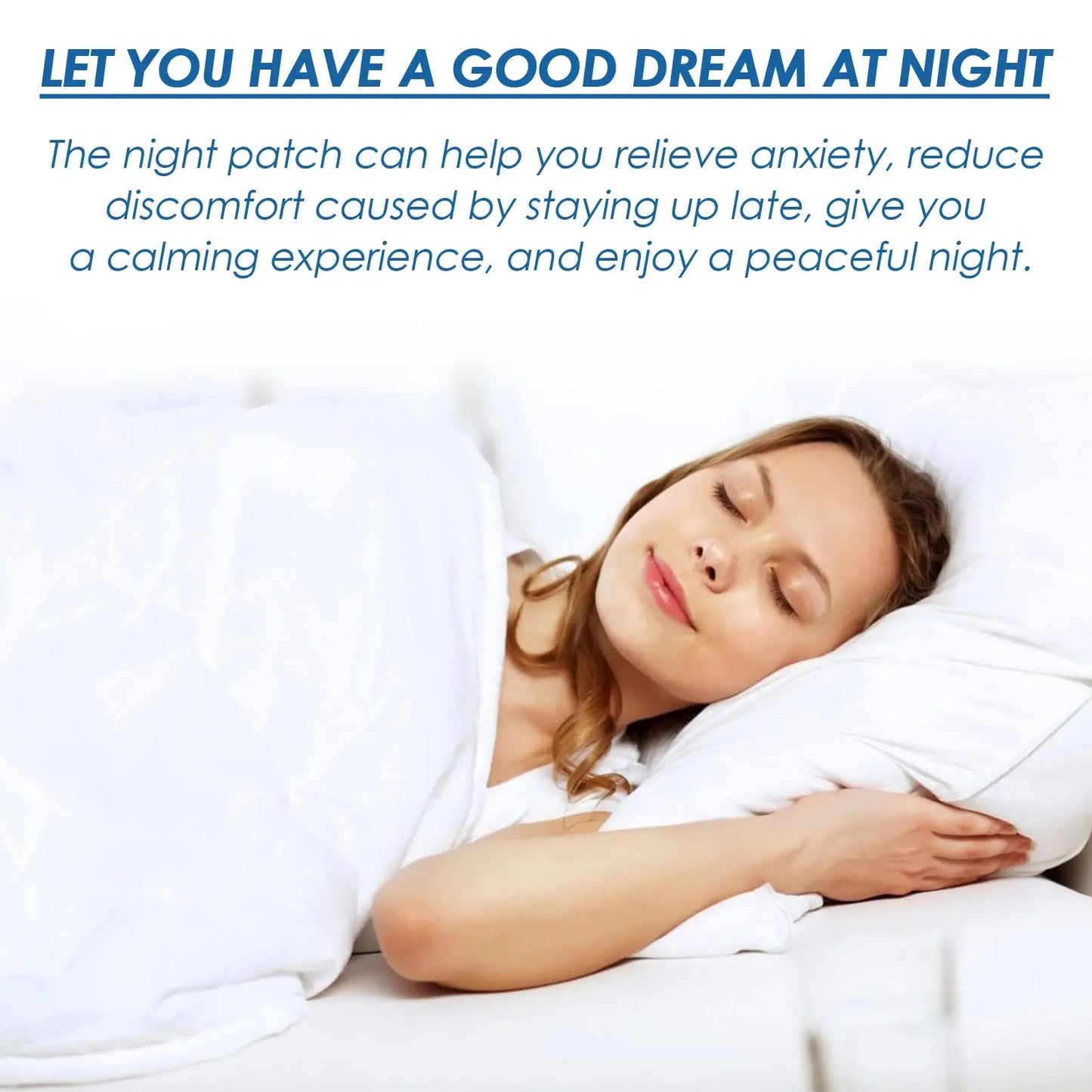 Lavender Sleep Patches – Natural Aid to Relieve Stress, Anxiety & Insomnia NNOS